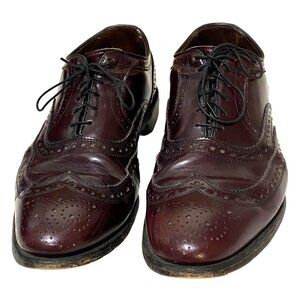 Allen Edmonds McAllister Wingtip Brogue Oxford Mens Shoes 9 D 73524‎ Heritage